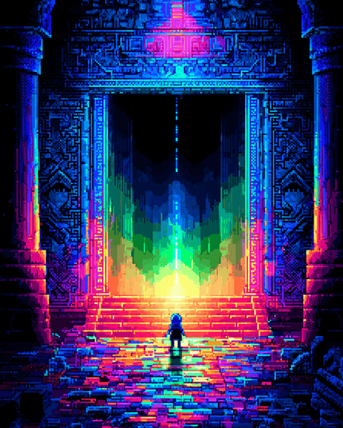 私の「8ビットピクセル」アバター作成