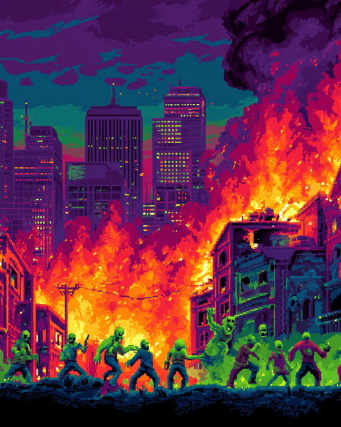 좀비 사태 발생 시 나의 생존 유형은?